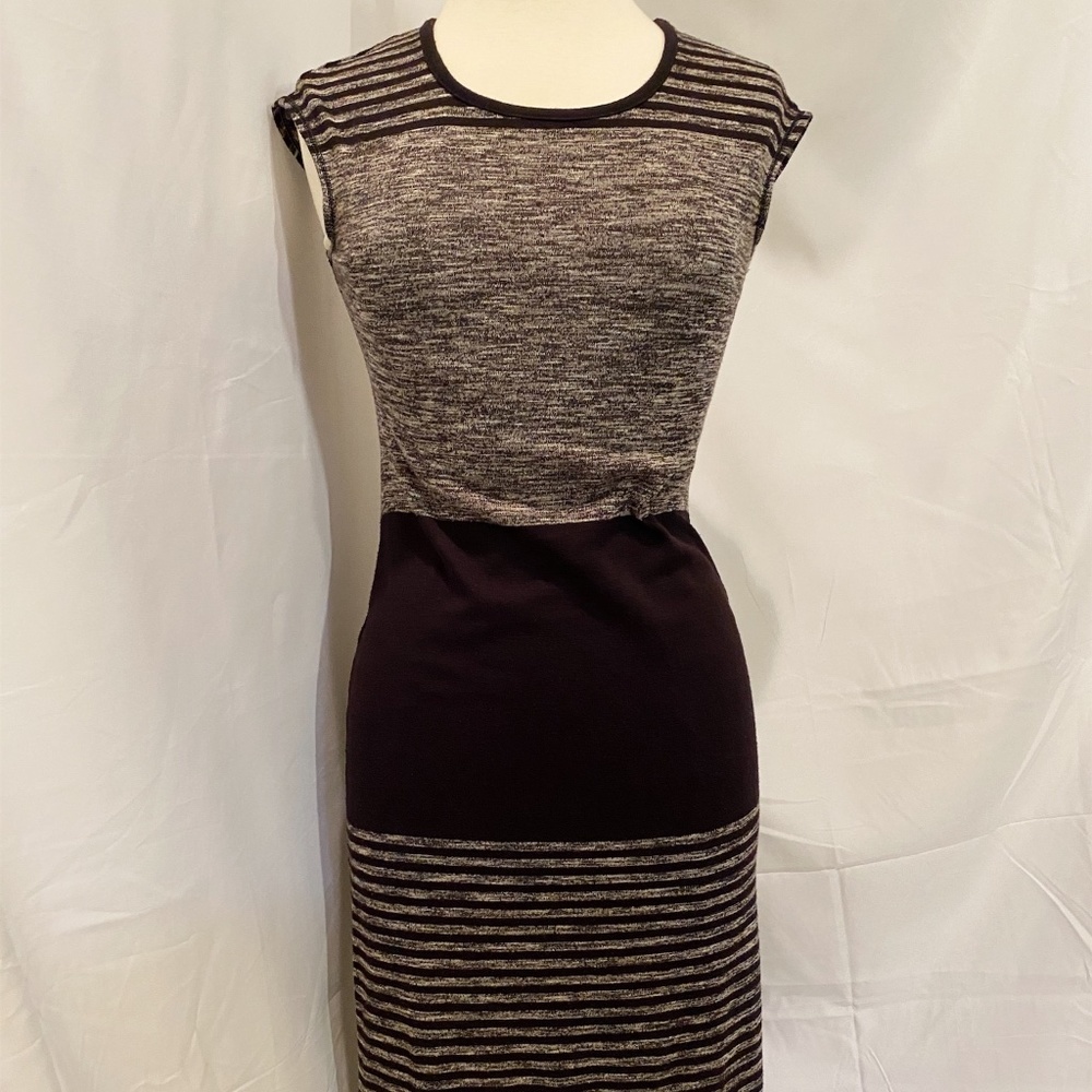 Stripe Midi Dress